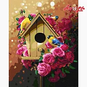 ArtLife藝術生活【DT188】鳥語花香_DIY 數字 油畫 彩繪