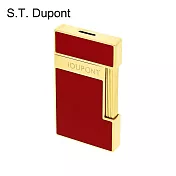 S.T.Dupont 都彭 SLIMMY系列 打火機 burgundy/golden 28030