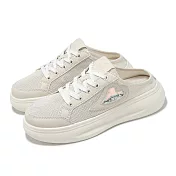 Fila 休閒鞋 Sequin Heart 女鞋 米 白 愛心 懶人鞋 穆勒鞋 5C946Z111 23cm BEIGE/WHITE