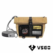 VSGO 黑鷂 URBAN 多功能斜跨包 3L 公司貨 棕黃色