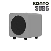 Kanto SUB6 重低音喇叭-灰色款