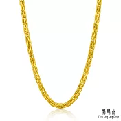 【點睛品】雙龍盤扣 黃金項鍊_計價黃金