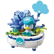 QMAN 啟蒙積木 Keeppley 寶可夢 盆栽系列積木 潤水鴨