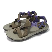 Teva 涼鞋 M Hurricane Terra Dactyl 男鞋 蘭姆棕 支撐 戶外 磁扣鉤環 1169430RMP 27cm BROWN/PURPLE