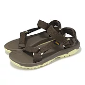 Teva 水陸機能涼鞋 M Hurricane XLT2 Terra Texture 男鞋 板岩棕 快乾 織帶 1170953SBK 27cm BROWN/YELLOW