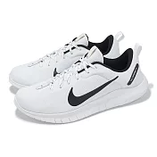 Nike 慢跑鞋 Flex Experience RN 12 男鞋 白 黑 輕量 基本款 運動鞋 DV0740-101 26cm WHITE/BLACK-WHITE