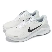 Nike 慢跑鞋 Structure 26 男鞋 白 黑 緩震 運動鞋 HJ1102-100 28cm WHITE/BLACK