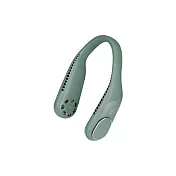 KINYO 無葉雙渦輪隨行頸掛扇 UF-373 叢林綠