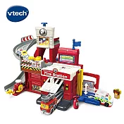 【Vtech】聲光城市嘟嘟車-城市消防局軌道組