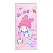 【ONEDER 旺達棉品】三麗鷗毛巾 美樂蒂純棉毛巾 My Melody Sanrio童巾-  美樂蒂 MM-DB002