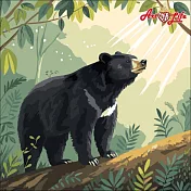 ArtLife藝術生活【DR173】台灣黑熊_DIY 數字 油畫 彩繪