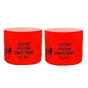 澳洲Lucas Papaw Ointment木瓜霜75g-2入 效期：2026.01(平行輸入品)