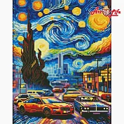 ArtLife藝術生活【GJ6517】星空幻城_DIY 滿版立體鑽石畫