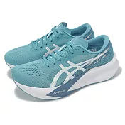 Asics 競速跑鞋 Magic Speed 4 男鞋 女鞋 藍 白 碳板 回彈 運動鞋 亞瑟士 1011B875402 24.5cm STILLWATER/WHITE