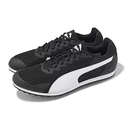 Puma 田徑釘鞋 Star 9 男鞋 黑 白 可拆釘 短跑 跨欄 運動鞋 31137902 25.5cm BLACK/WHITE