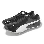 Puma 田徑釘鞋 Sprint 14.5 男鞋 黑 白 可拆釘 田徑 短跑 運動鞋 31187202 25cm BLACK/WHITE