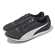 Puma 田徑釘鞋 evoSPEED Distance 11 男鞋 黑 白 可拆釘 田徑 運動鞋 37796105 25cm BLACK/SILVER-WHITE