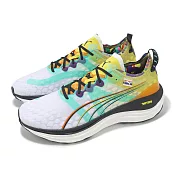 Puma 慢跑鞋 ForeverRun Nitro LM LGBTQ+ 男鞋 彩 氮氣中底 運動鞋 38009901 27cm WHITE/MULTI-COLOR