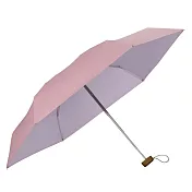 【官方直營】日本Wpc.經典TINY雙面時尚撞色手動遮光降溫傘 粉色