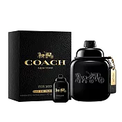 【COACH】時尚曜黑男性淡香精40ml(贈隨機小香乙瓶)
