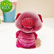 樂活e棧-療癒系蒟蒻冰晶月餅-心動豬x2入(全素 甜點 冰品 水果) 無 9/19(五)~9/25(四)