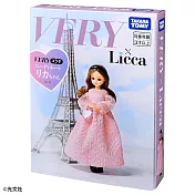 LiccA莉卡娃娃 LD-16 VERY質感穿搭粉紅洋裝莉卡