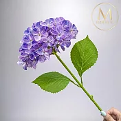 【Floral M】夏日京都大型繡球星黛紫仿真花花材 （1入組）