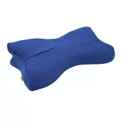 【日本SU-ZI】AS快眠枕 快眠止鼾枕 專用枕頭套 替換枕頭套(三款色 AZ-323) 深藍