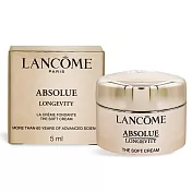 LANCOME 蘭蔻 絕對完美永生玫瑰逆齡乳霜(5ml)-公司貨