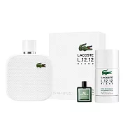 【LACOSTE】經典純白淡香水175ml(贈隨機體香膏75g+小香乙瓶)