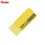 PENTEL 彩色塑膠擦  黃