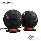 Creative Pebble Nova 2.0 聲道桌上型無線藍牙喇叭 黑色