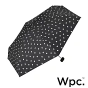 【官方直營】日本Wpc.經典漫天心遮光降溫傘 白心黑