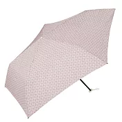 【官方直營】日本Wpc.日式和柄手動大傘面125g輕量晴雨兩用折傘 櫻花粉