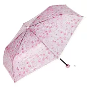 【官方直營】日本Wpc.聯名plantica花道輕量半透明手動折傘 百合粉