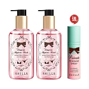 【SHILLS 舒兒絲】私密衣物抗菌手洗精2入+贈抗菌噴霧 (貼身衣物/寶寶衣物/私密清潔)