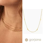 【Gorjana】Amour 愛心18K鍍金項鍊