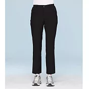 【荒野wildland】女N66彈性涼感都會行者9分褲54 黑色 S 黑色