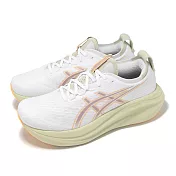 Asics 慢跑鞋 GEL-Nimbus 27 2E 寬楦 男鞋 黃褐 緩震 運動鞋 亞瑟士 1011B956102