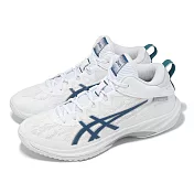 Asics 籃球鞋 Gelhoop V17 S 男鞋 白 藍 輕量 緩震 亞瑟士 1063A101100