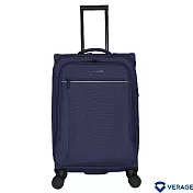 【Verage】維麗杰 24吋 第二代托雷多系列布面旅行箱/行李箱(藍) 24吋