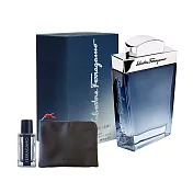 【FERRAGAMO】藍色經典男性淡香水100ml(贈收納包+隨機小香乙瓶)