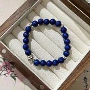 【水星記】新中式 天然青金石嵐芷古風串珠手鍊(81055)