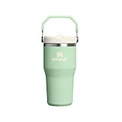 STANLEY 經典系列 IceFlow 手提吸管杯2.0 0.59L / 開心果綠