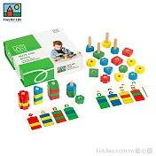 Toys for Life 木製螺絲排序遊戲