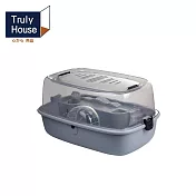 【Truly House】豪華大空間倉鼠籠 豪華大全配 養老鼠 鼠籠 鼠屋(三色任選) 灰色