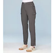 【荒野wildland】女彈性CORDURA涼感耐磨山旅褲64深卡灰 S 64深卡灰