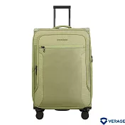 【Verage】維麗杰 24吋 第二代托雷多系列布面旅行箱/行李箱(綠) 24吋