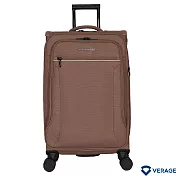 【Verage】維麗杰 29吋 第二代托雷多系列布面旅行箱/行李箱(棕) 29吋