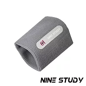 【NINE STUDY】極致舒適透氣專業護腕/運動護腕/網球/籃球(兩色任選)  灰色